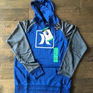 Hurley Youth Blue Pullover Hoodie,  X-Large (18/20)